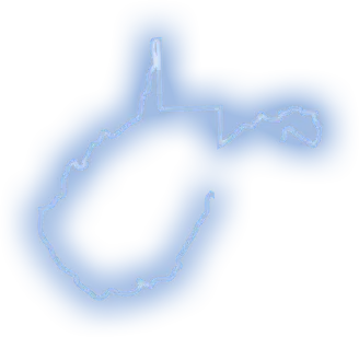 West Virginia Map Outline